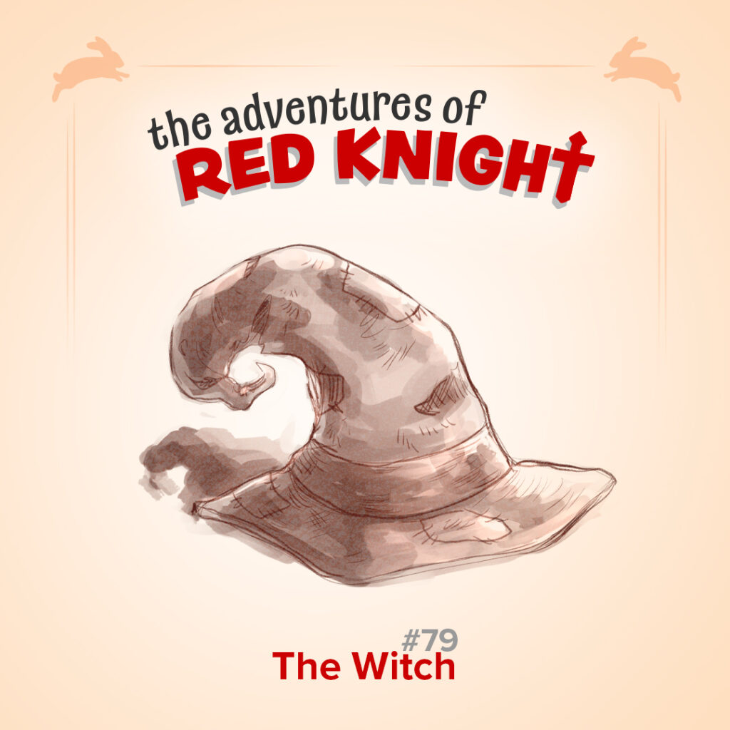 A witch hat from "The Adventures of Red Knight"